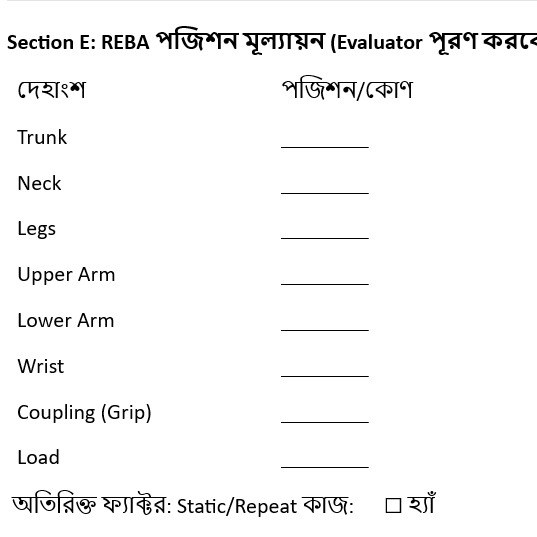Sociodemographic and Biomechanical risk factors of Knee OA
