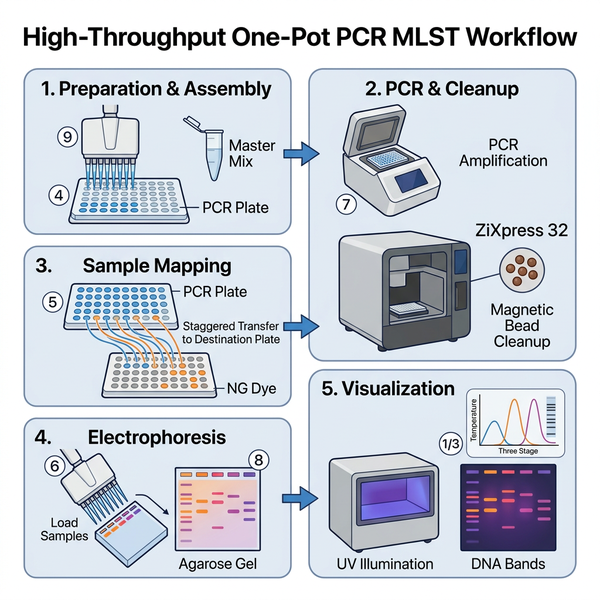 High-Throughput PCR Amplification of MLST Loci Using a One-Pot Approach