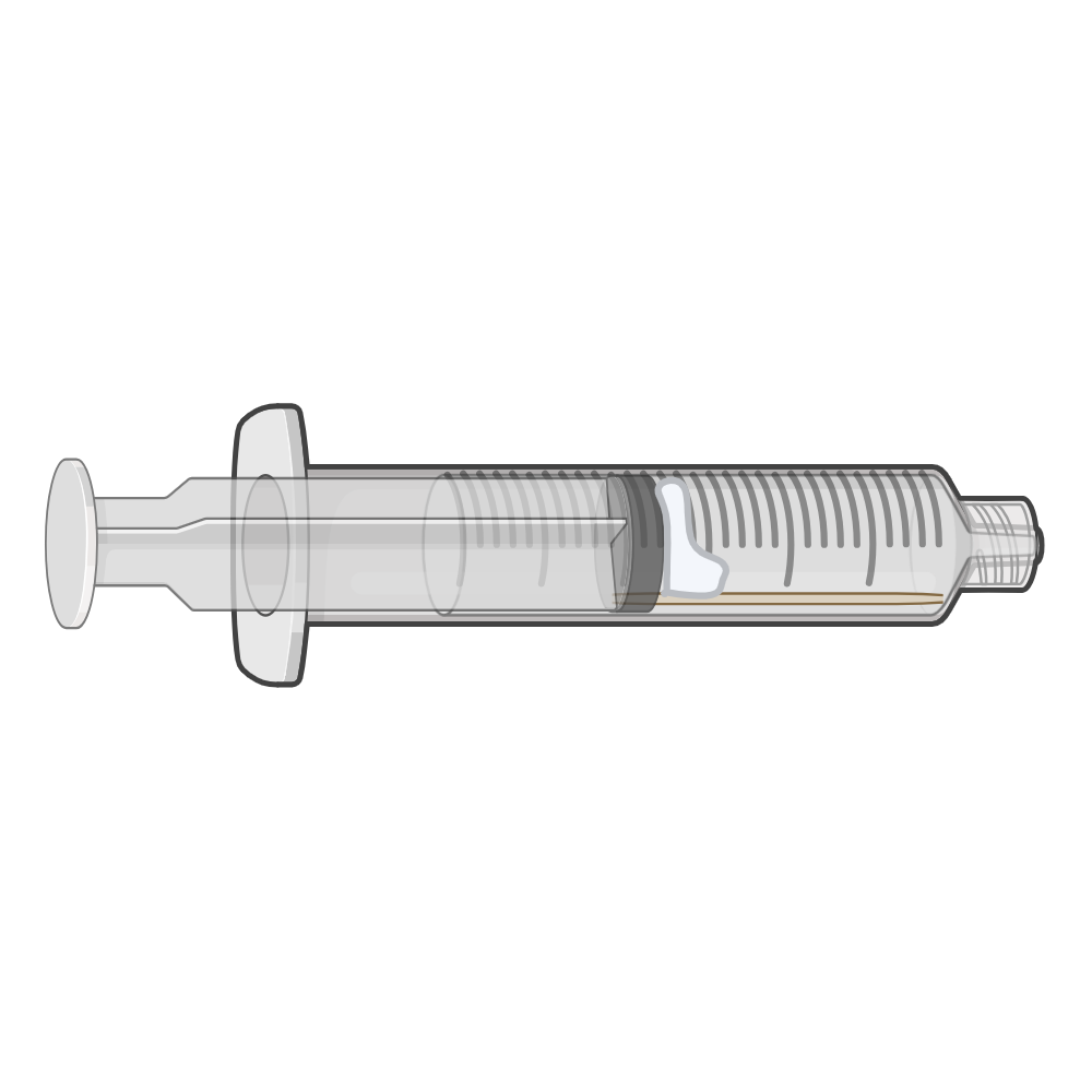 Syringe Assembly for Potato Starch Suspension ex vivo MRI 